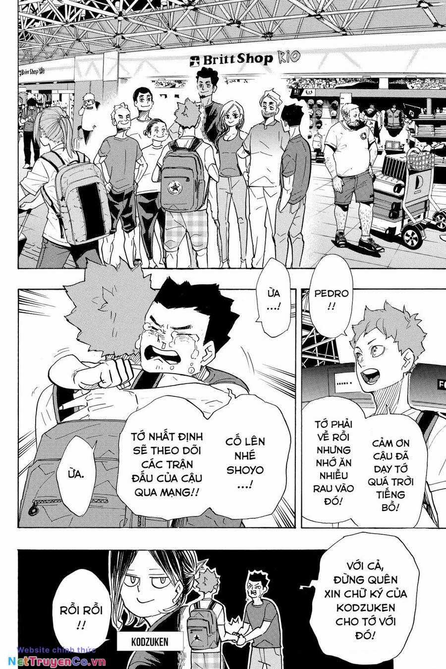 Haikyuu Chapter 377 trang 12