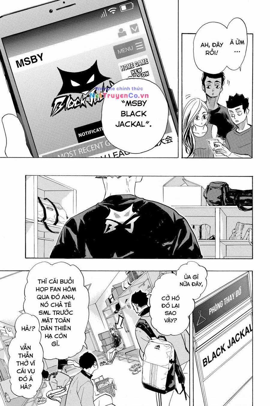 Haikyuu Chapter 377 trang 15