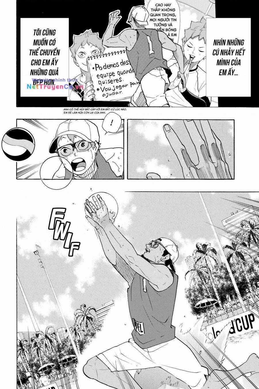 Haikyuu Chapter 377 trang 4