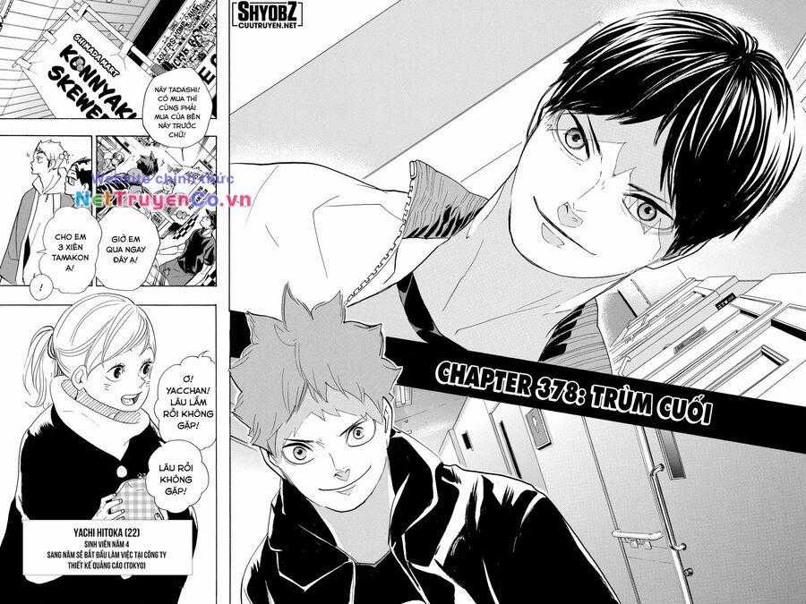 Haikyuu Chapter 378 trang 12