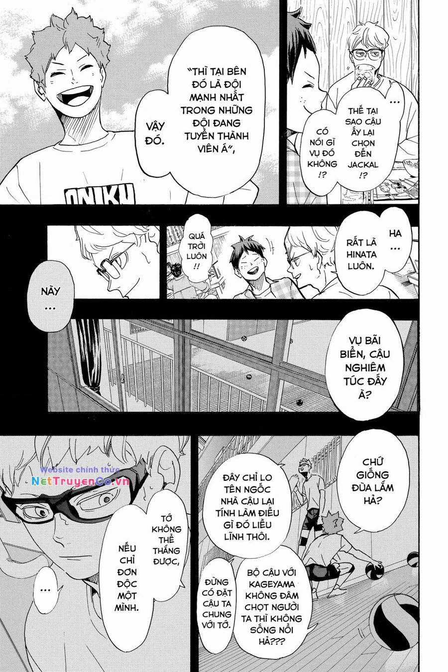 Haikyuu Chapter 378 trang 14
