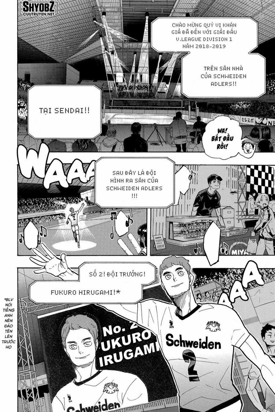 Haikyuu Chapter 379 trang 12