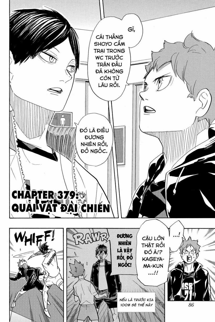 Haikyuu Chapter 379 trang 2