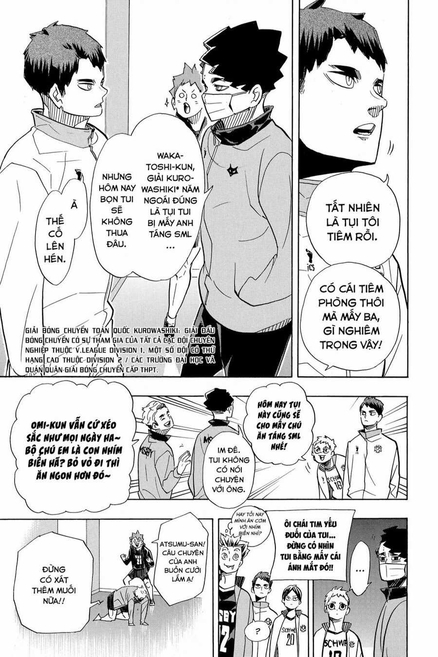 Haikyuu Chapter 379 trang 9