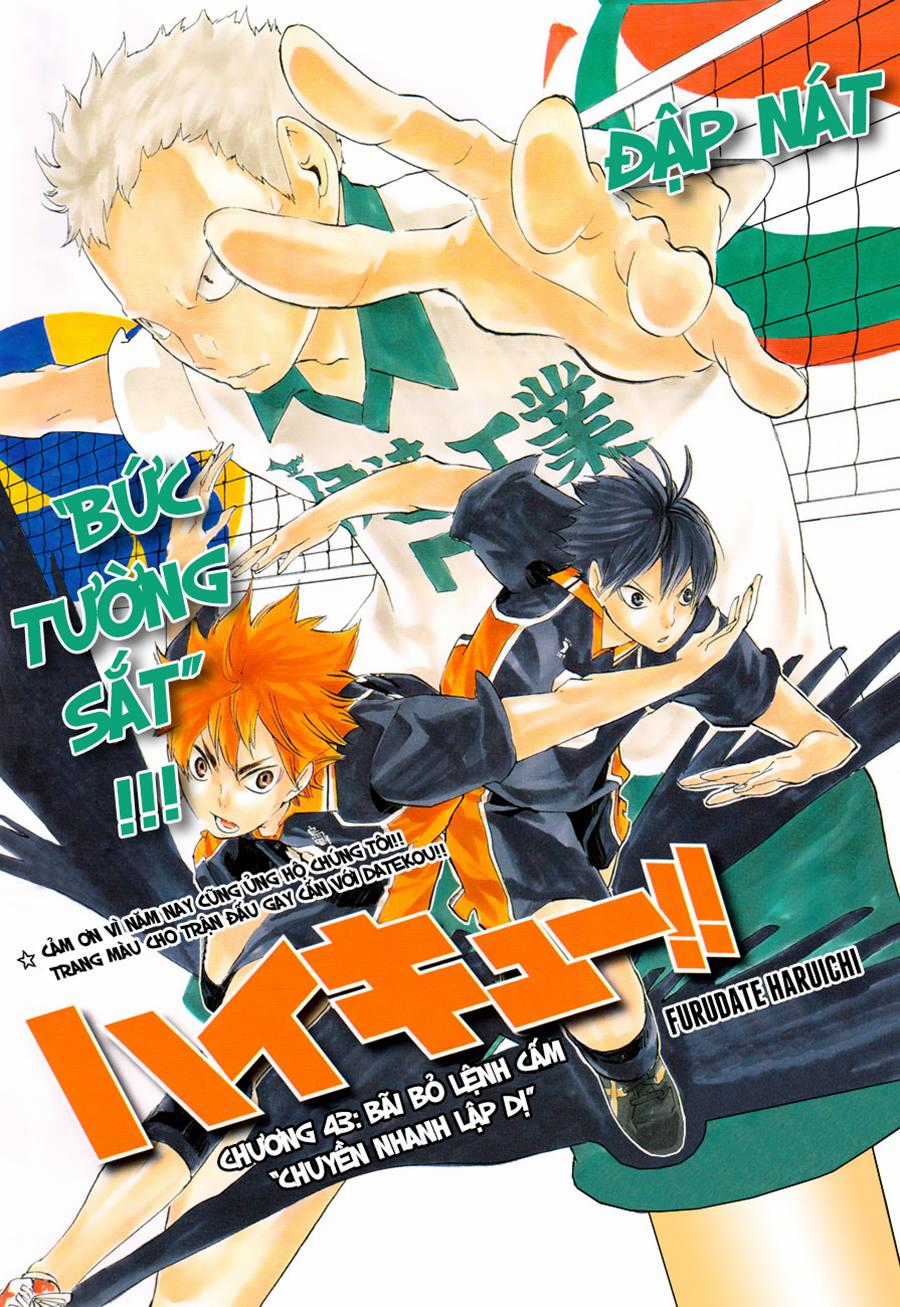 Haikyuu Chapter 43 trang 2