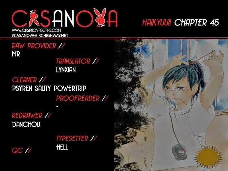 Haikyuu Chapter 45 trang 1