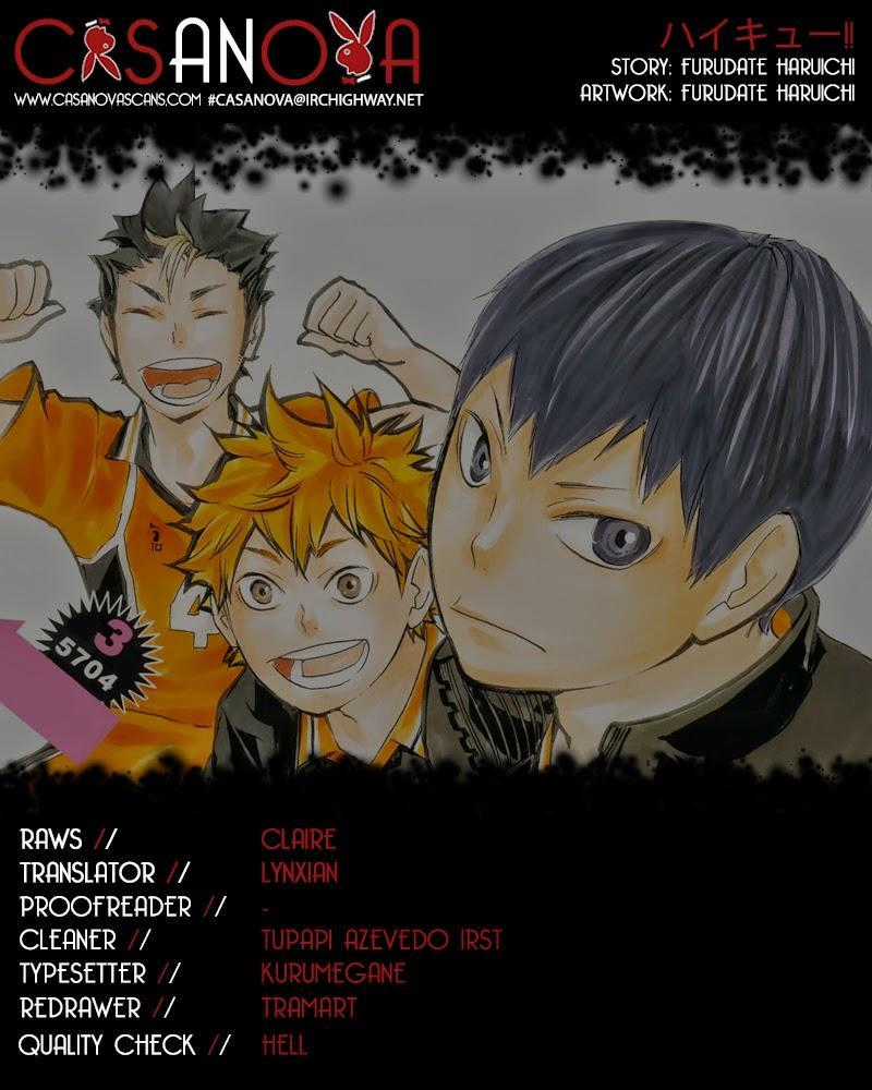 Haikyuu Chapter 63 trang 1