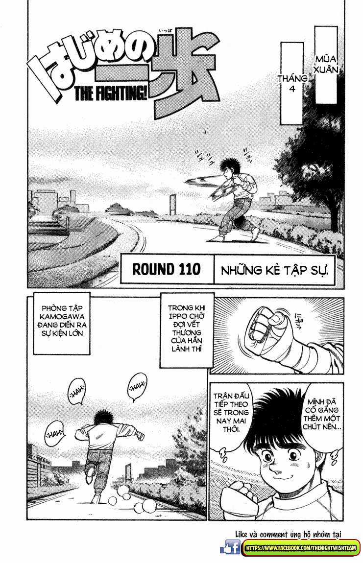 Hajime No Ippo Chapter 110 trang 0
