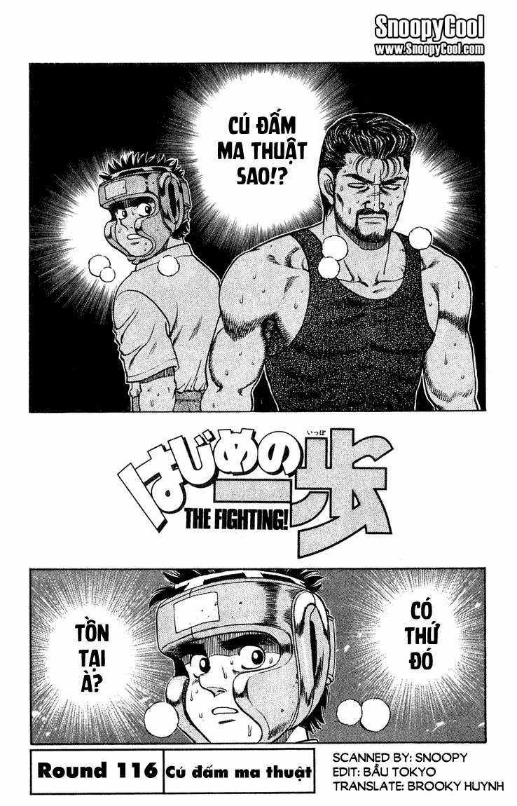 Hajime No Ippo Chapter 116 trang 0