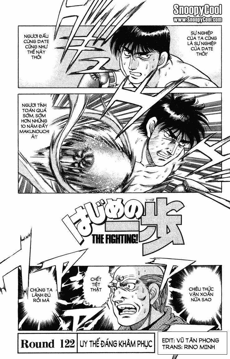 Hajime No Ippo Chapter 122 trang 0