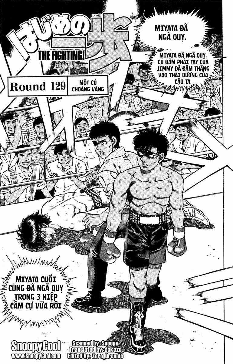 Hajime No Ippo Chapter 129 trang 0