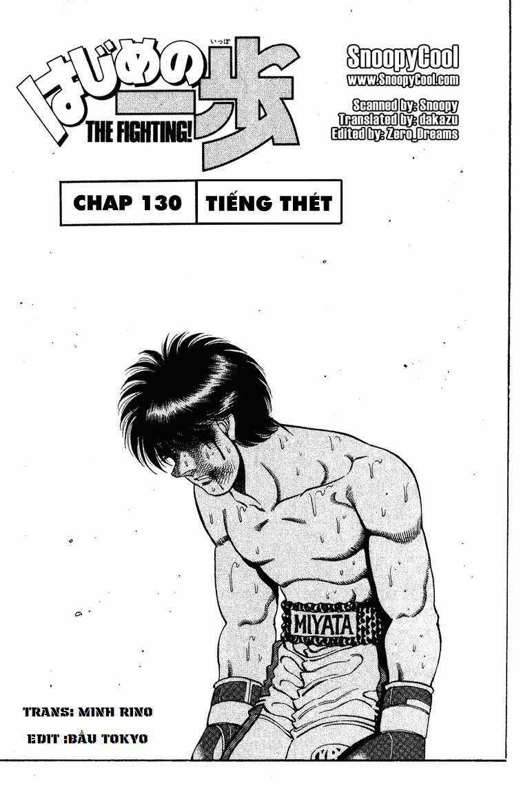 Hajime No Ippo Chapter 130 trang 0