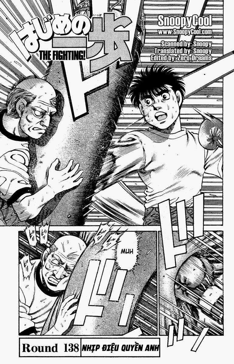 Hajime No Ippo Chapter 138 trang 0