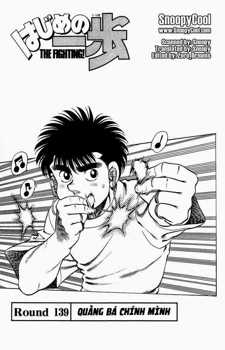 Hajime No Ippo Chapter 139 trang 0