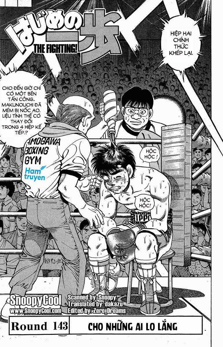 Hajime No Ippo Chapter 143 trang 0