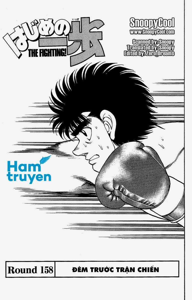 Hajime No Ippo Chapter 158 trang 0