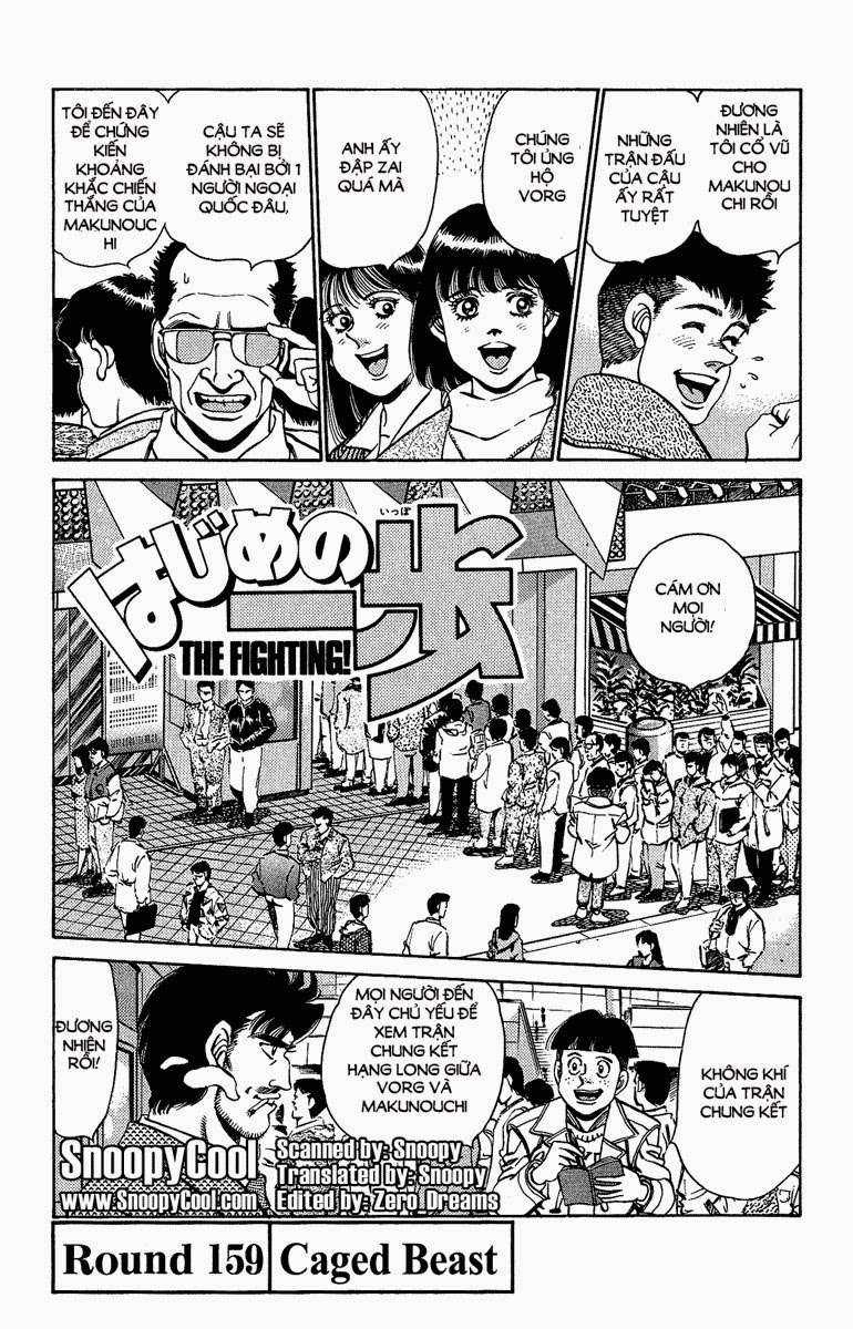 Hajime No Ippo Chapter 159 trang 0