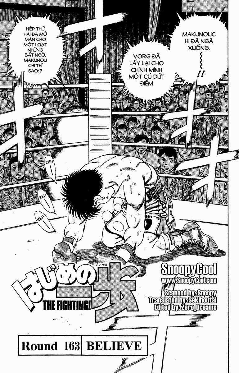 Hajime No Ippo Chapter 163 trang 0