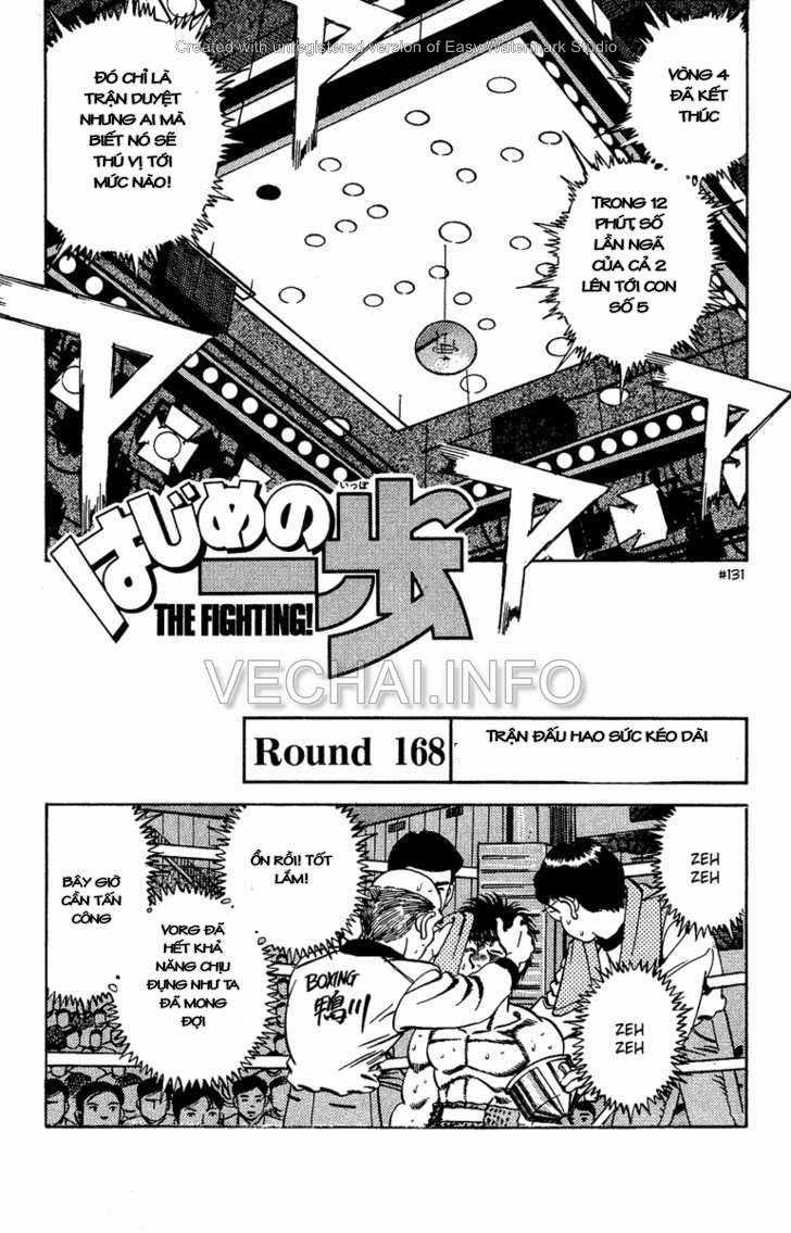 Hajime No Ippo Chapter 168 trang 1
