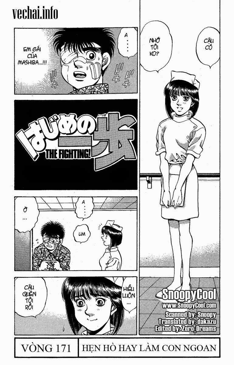 Hajime No Ippo Chapter 171 trang 1