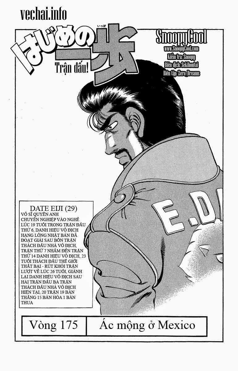 Hajime No Ippo Chapter 175 trang 1