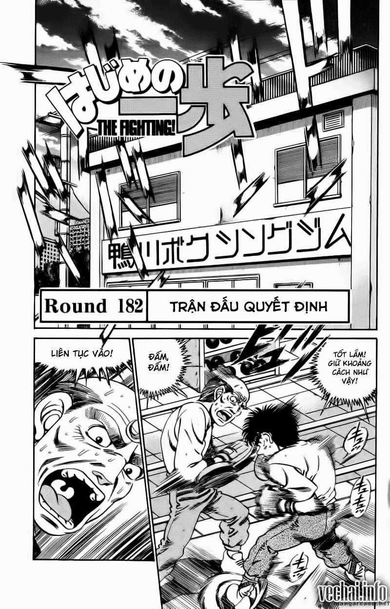 Hajime No Ippo Chapter 182 trang 2