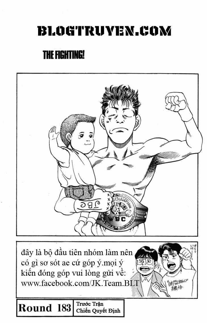 Hajime No Ippo Chapter 183 trang 0