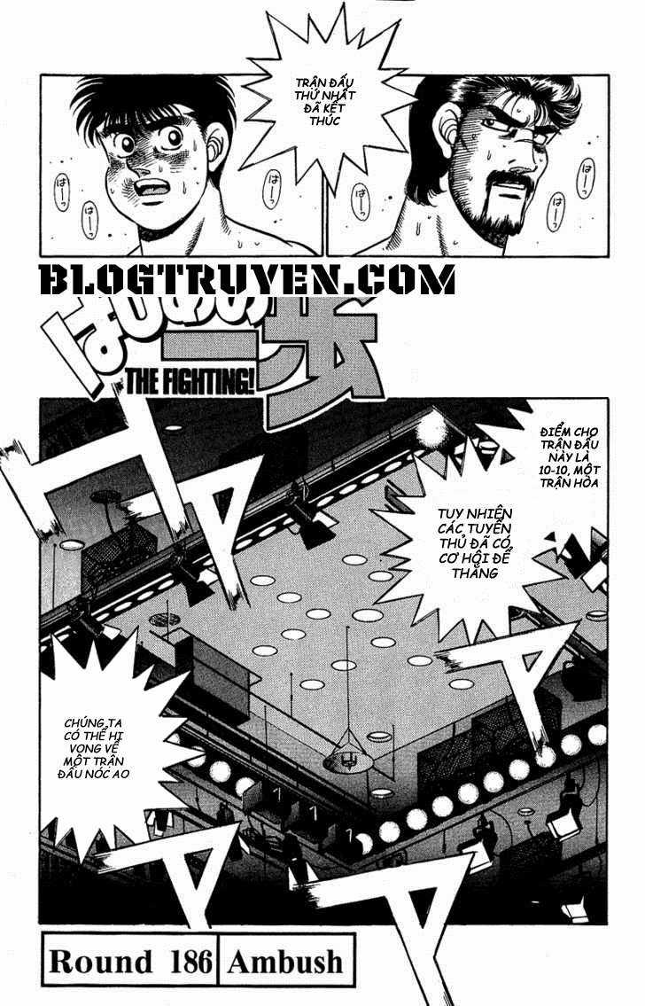 Hajime No Ippo Chapter 186 trang 1