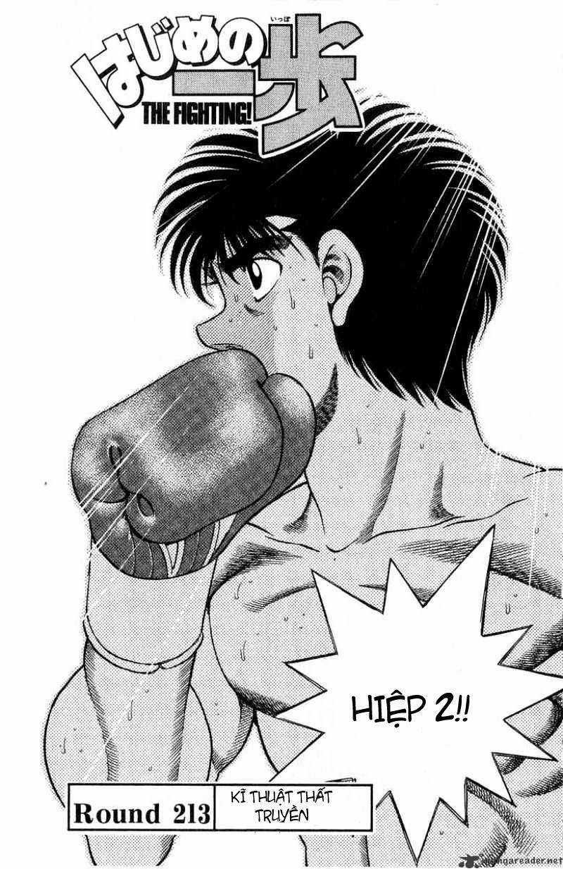Hajime No Ippo Chapter 213 trang 0