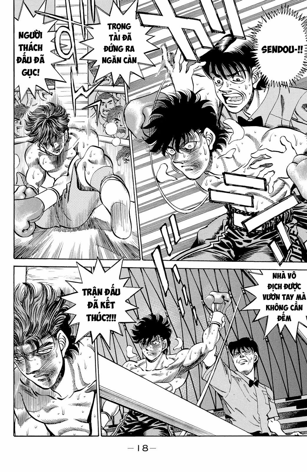 Hajime No Ippo Chapter 242 trang 18