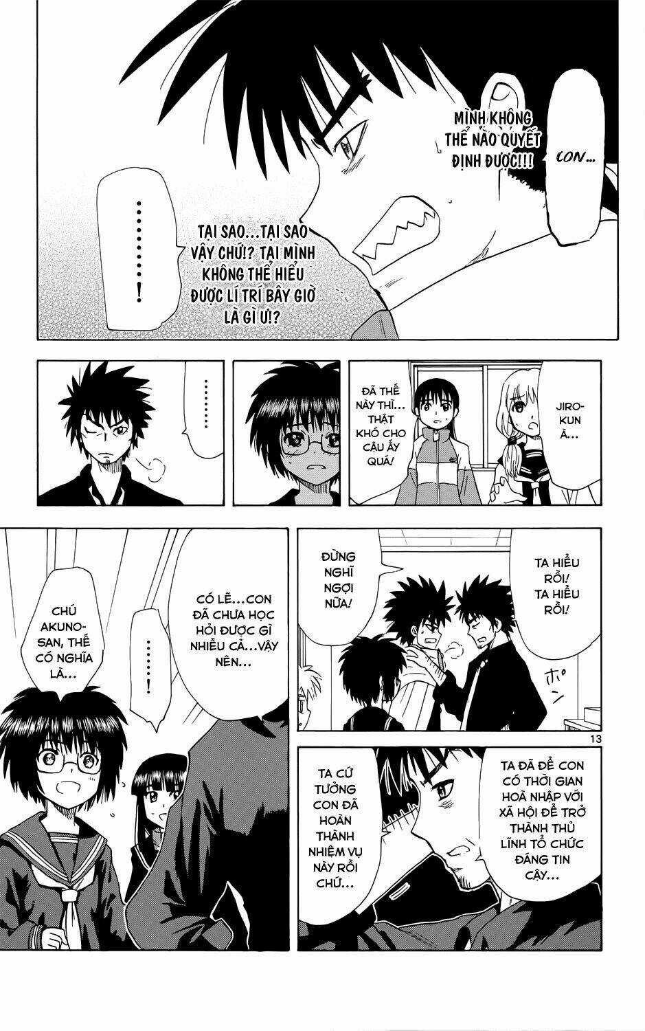 Hajimete No Aku Chapter 157 trang 14