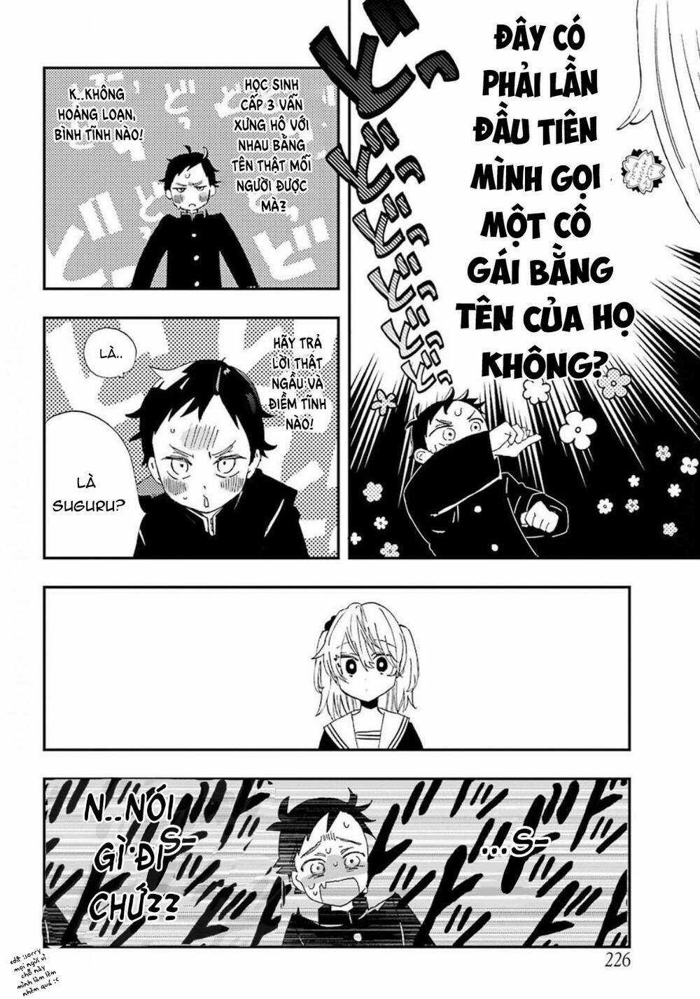 Hajimete no Suwa-san Chapter 1 trang 18