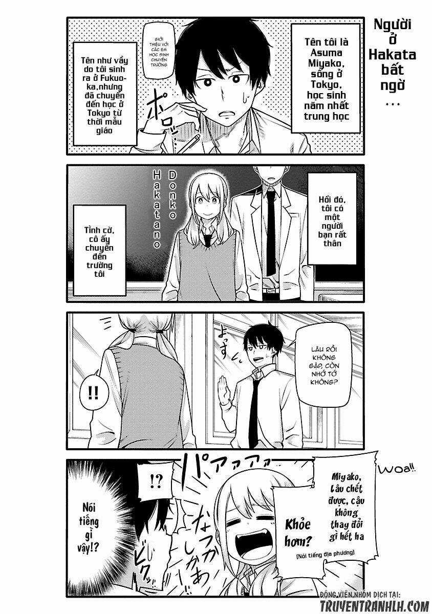 Hakata-ben no Onnanoko wa Kawaii to Omoimasen ka? Chapter 1 trang 5