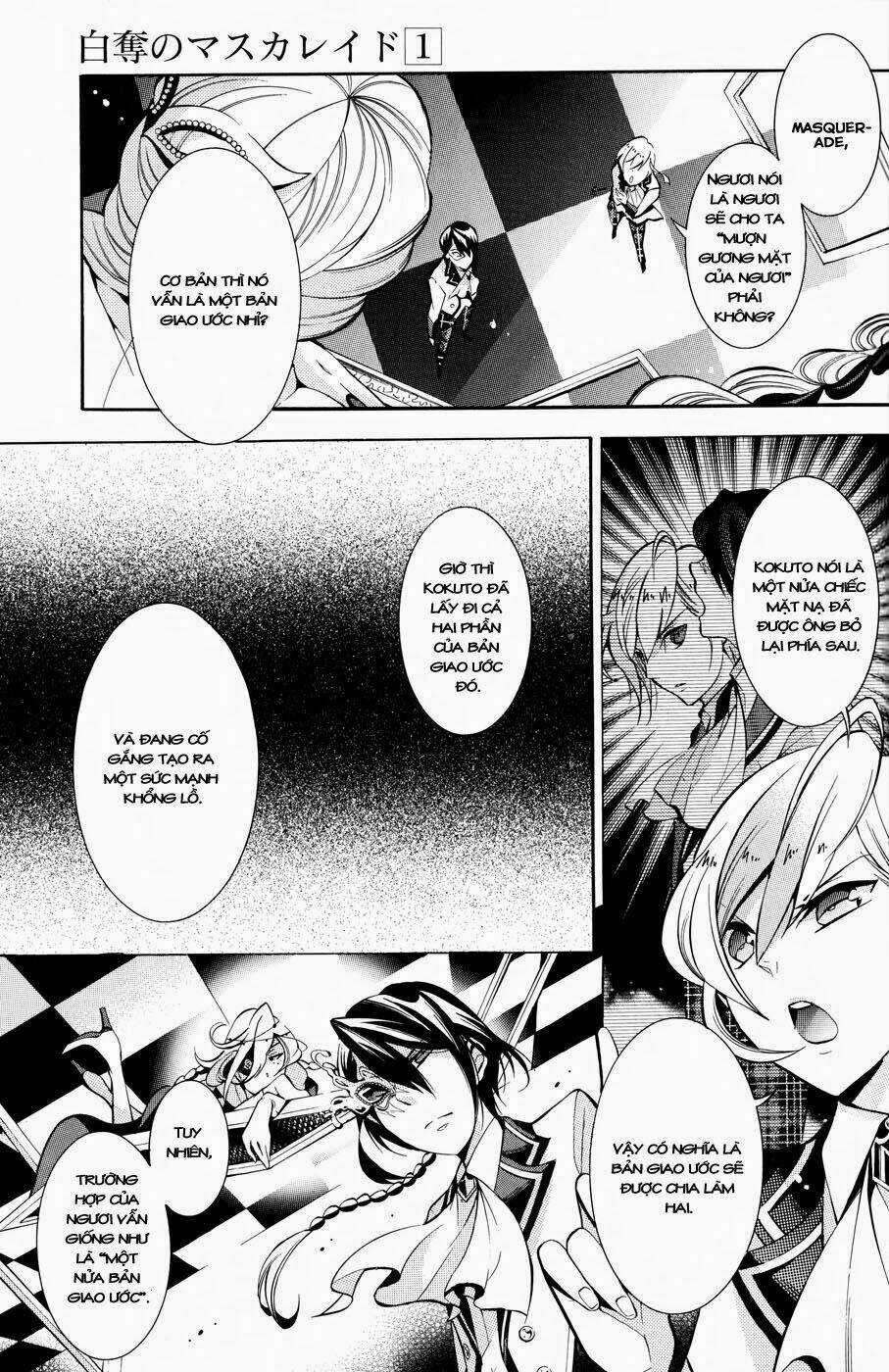 Hakudatsu No Masquerade Chapter 1.5 trang 60
