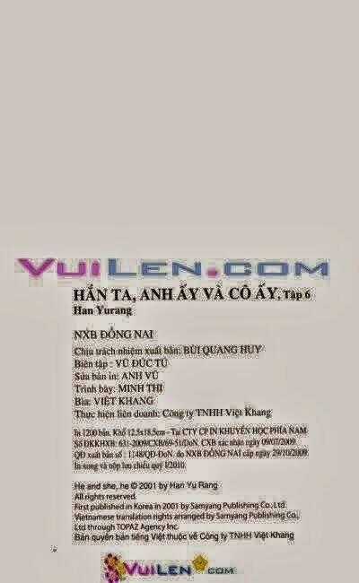 Hắn ta, anh ấy và cô ấy - He and That Girl Chapter 6 trang 160