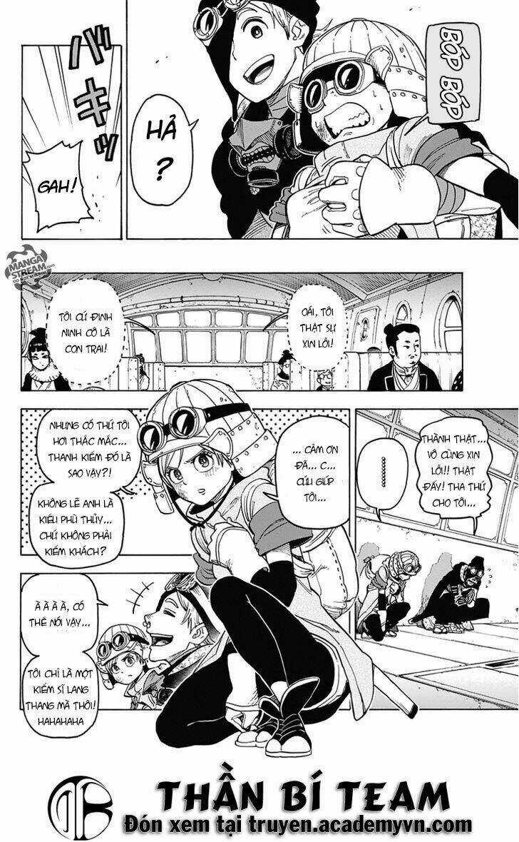 Hana Samurai No Sahara Chapter 1 trang 11