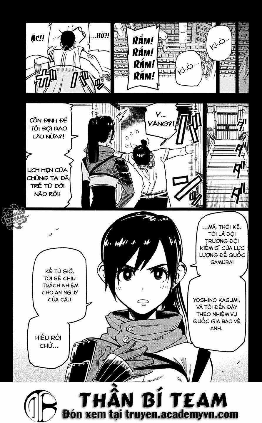Hana Samurai No Sahara Chapter 4 trang 12