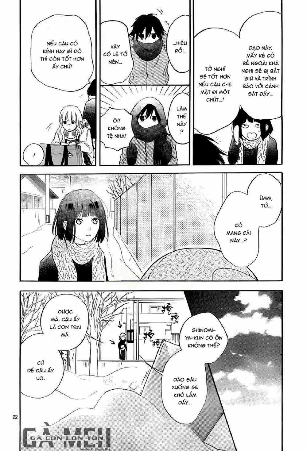 Hana To Rakurai Chapter 8 trang 22