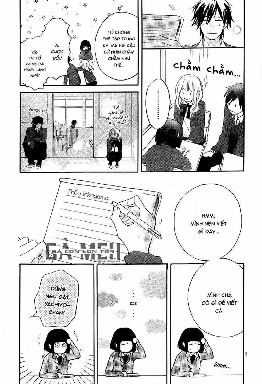 Hana To Rakurai Chapter 8 trang 9