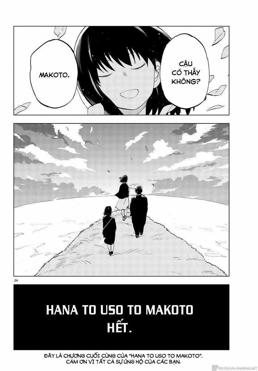 Hana to Uso to Makoto Chapter 21 trang 24