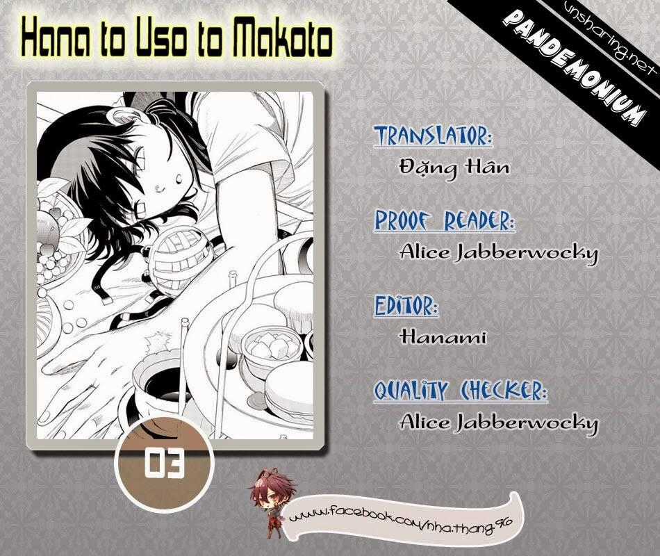 Hana to Uso to Makoto Chapter 3 trang 9