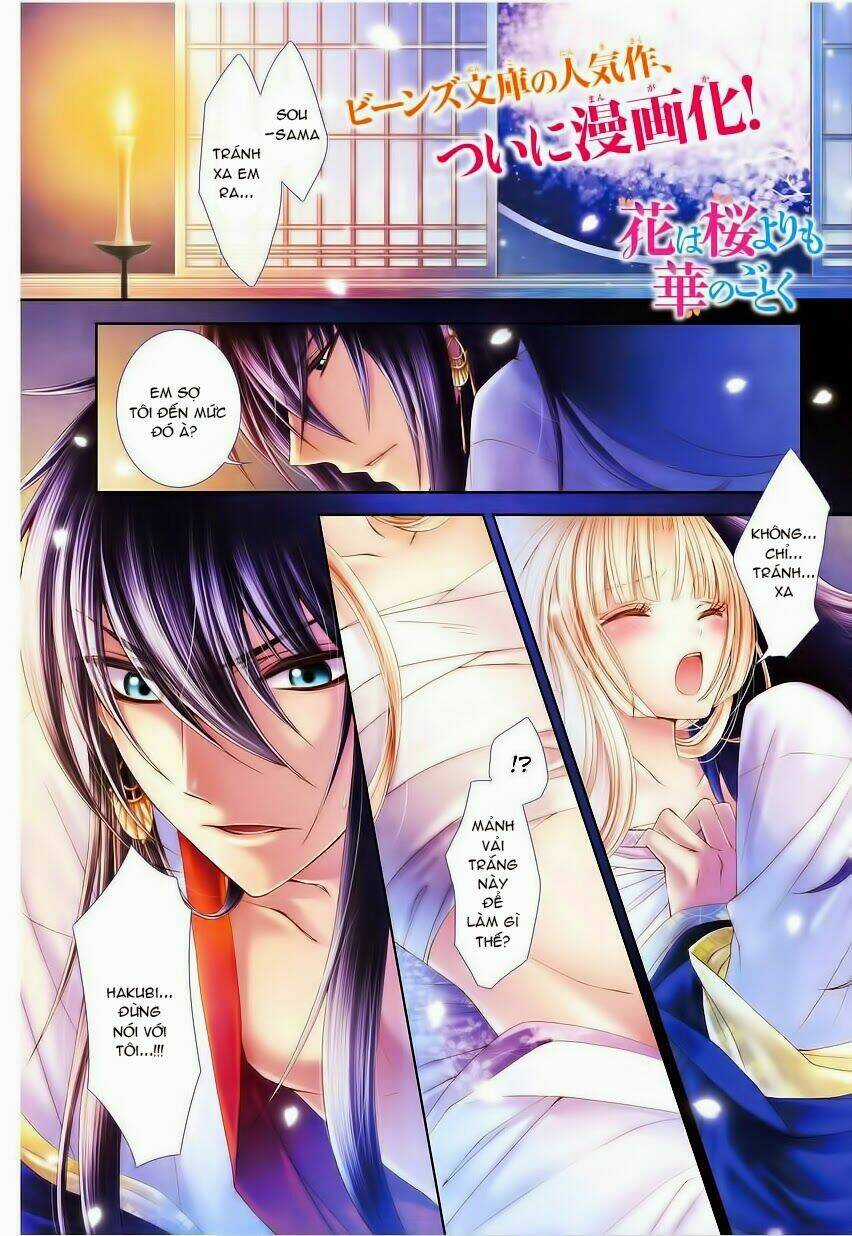 Hana Wa Sakura Yori Mo Hana No Gotoku Chapter 1 trang 3