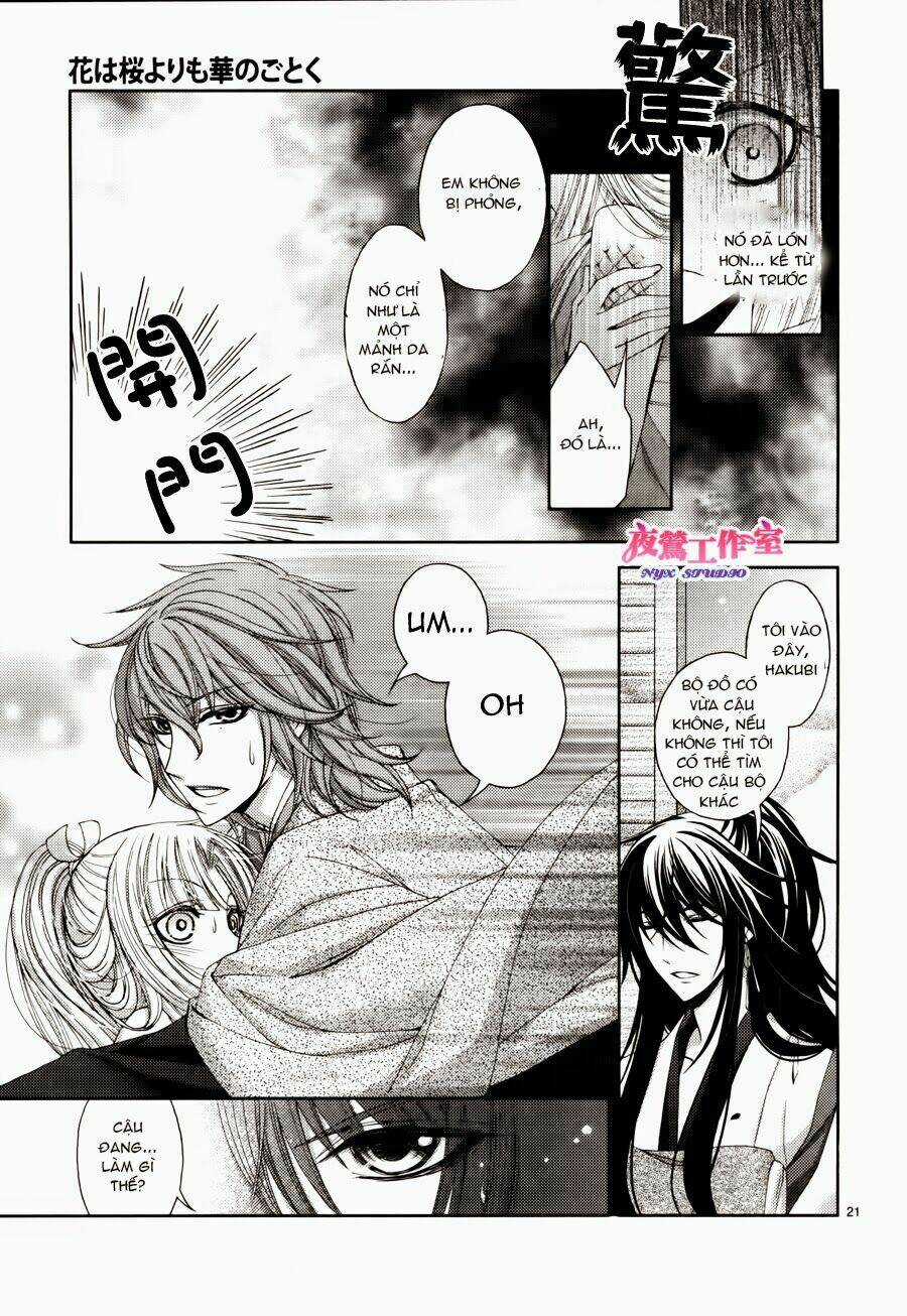 Hana Wa Sakura Yori Mo Hana No Gotoku Chapter 3 trang 19