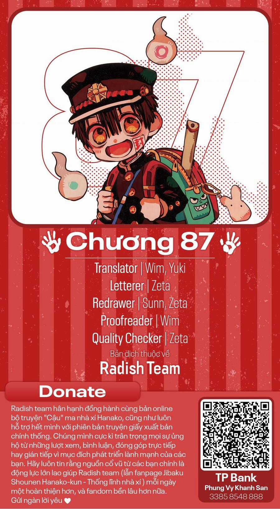 Hanako-Kun Nhà Xí Chuong 87 trang 1