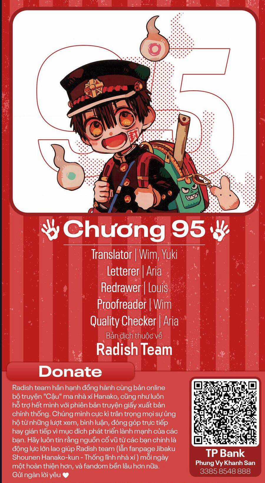 Hanako-Kun Nhà Xí Chương 95 trang 2