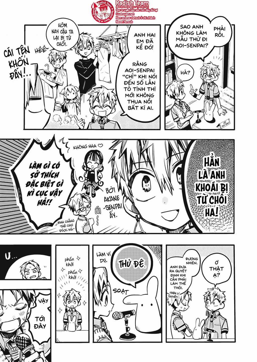 Hanako-Kun Sau Giờ Học Chapter 21 trang 12