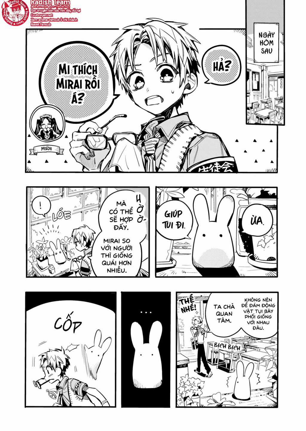 Hanako-Kun Sau Giờ Học Chapter 21 trang 5