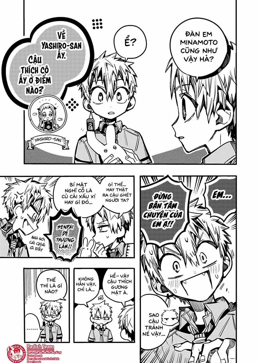 Hanako-Kun Sau Giờ Học Chapter 21 trang 8