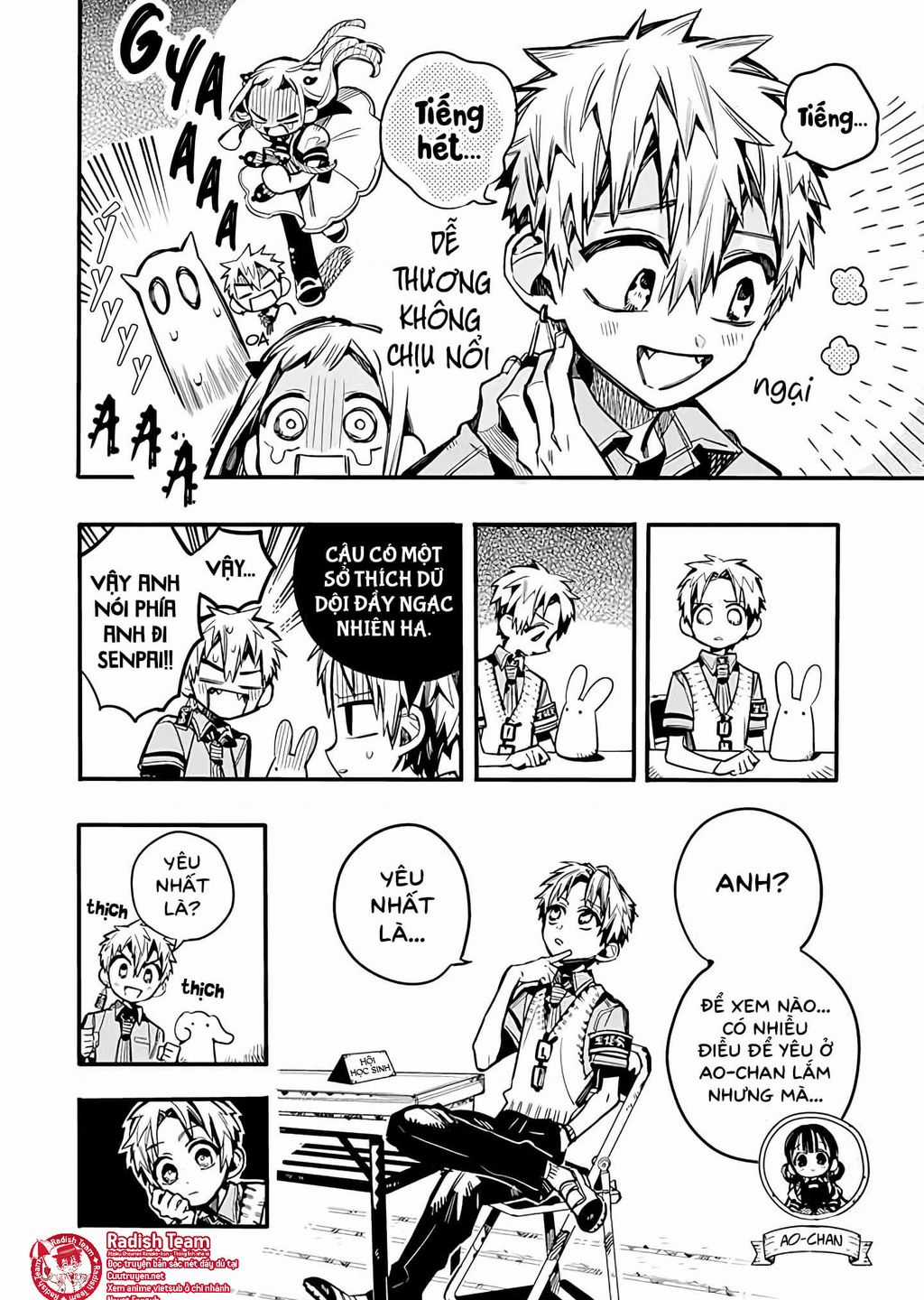 Hanako-Kun Sau Giờ Học Chapter 21 trang 9