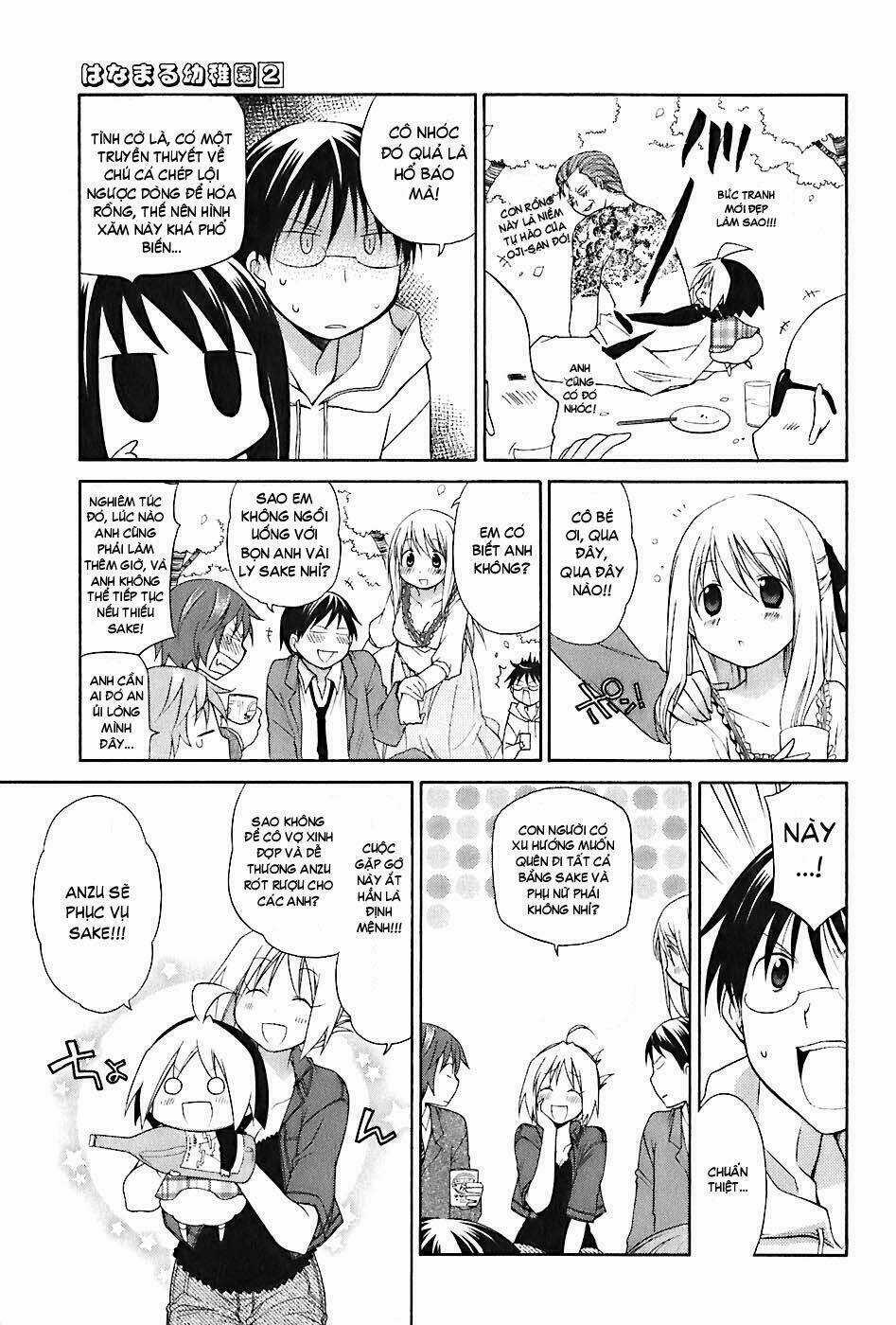 Hanamaru Youchien Chapter 13 trang 10